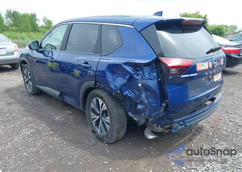 2023 Nissan Rogue Sv Intelligent Awd from USA, damaged, VIN 5N1BT3BB5PC887373